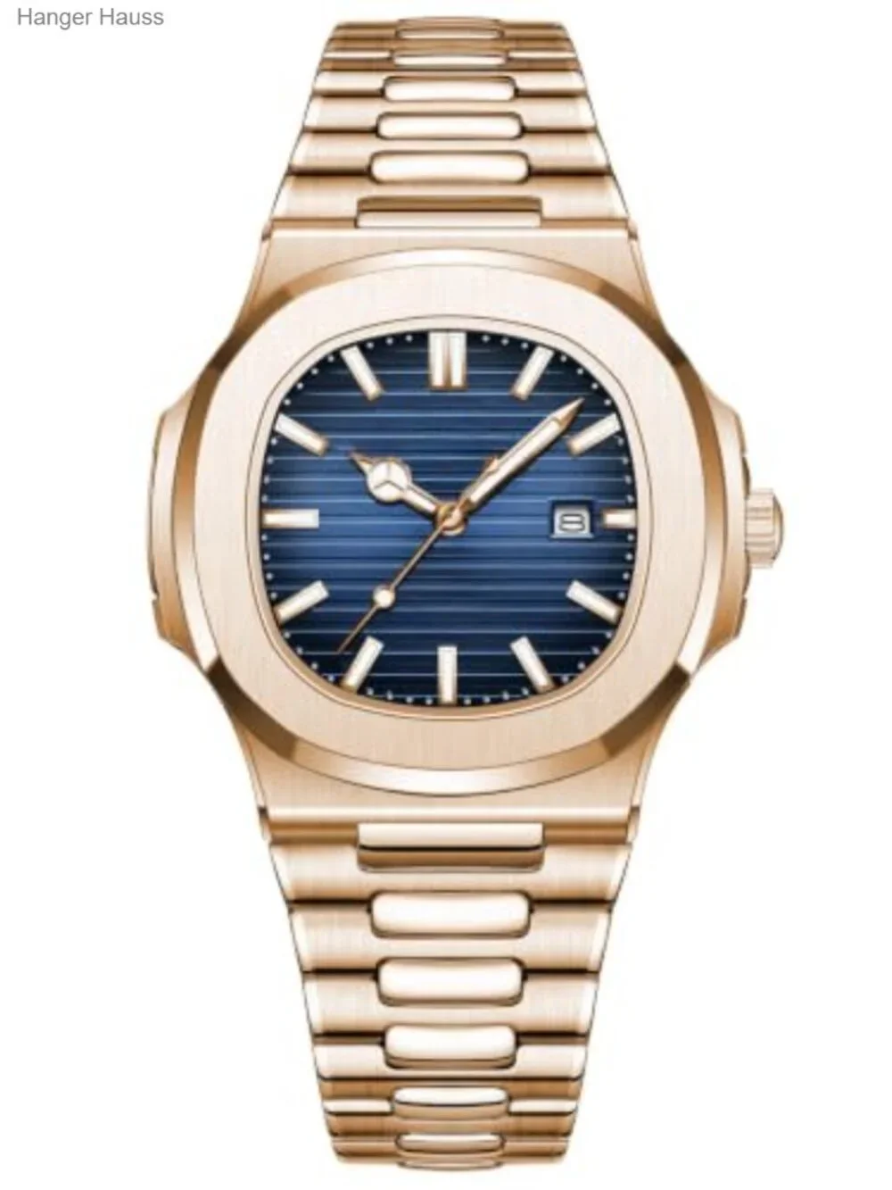 Men's Stainless Steel Quartz Watch Luminous Water Resistant Business